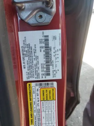2018 FORD FUSION SE