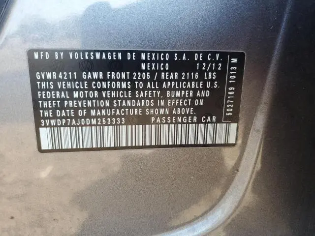 2013 VOLKSWAGEN JETTA SE  