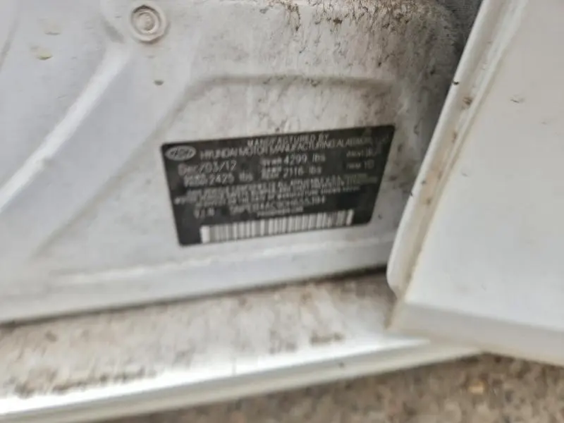 2013 HYUNDAI SONATA GLS  