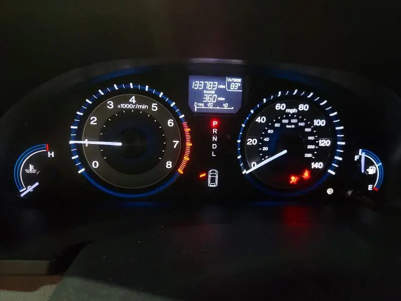 2012 HONDA ODYSSEY EXL  