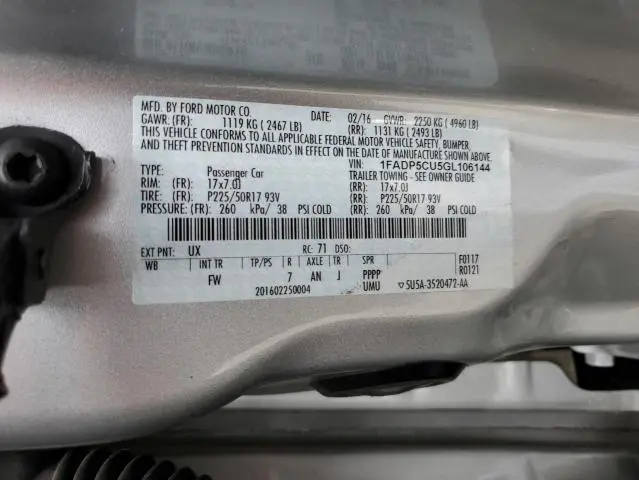 2016 FORD C-MAX PREMIUM SEL  