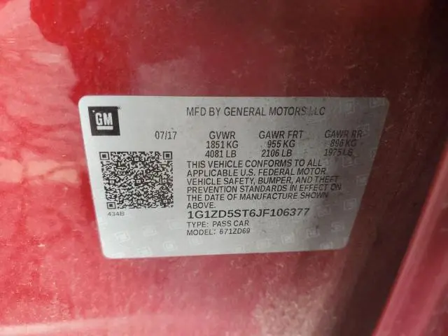 2018 CHEVROLET MALIBU LT  