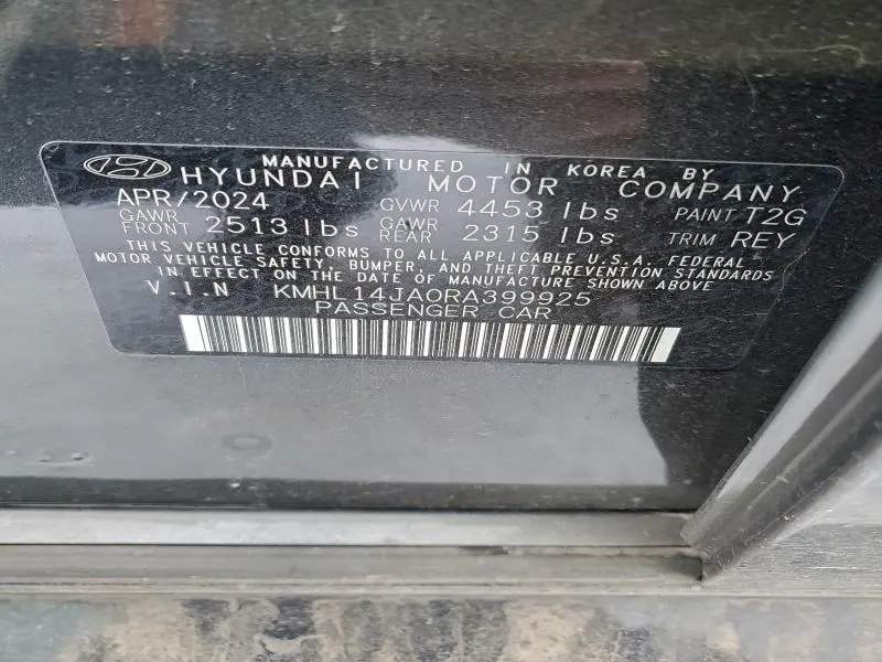 2024 HYUNDAI SONATA SEL  