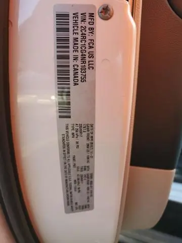2022 CHRYSLER VOYAGER LX  