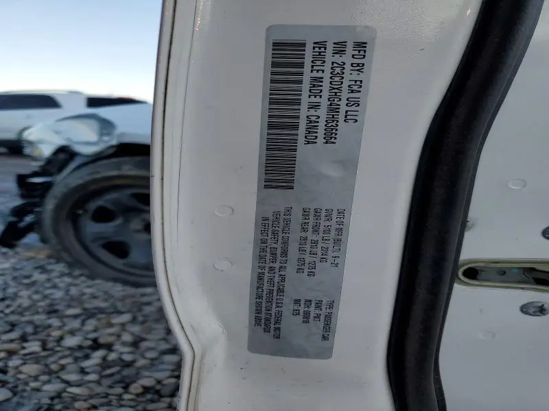 2021 DODGE CHARGER POLICE  