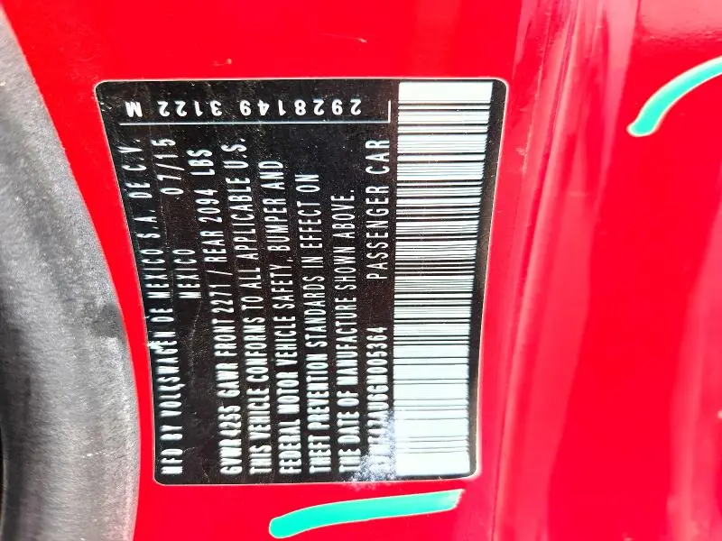 2016 VOLKSWAGEN GTI S  