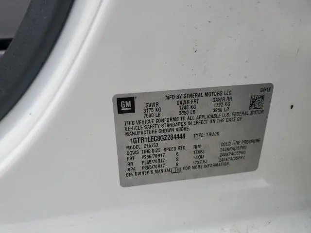 2016 GMC SIERRA C1500