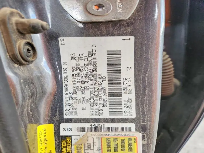 2013 TOYOTA TUNDRA CREWMAX SR5  