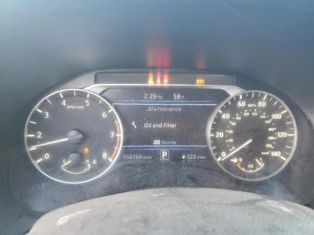 2019 NISSAN ALTIMA SR  