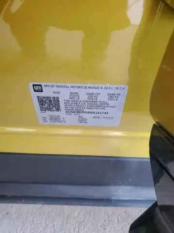 2022 CHEVROLET BLAZER RS