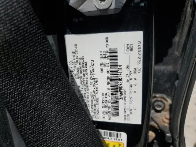 2018 FORD FUSION TITANIUM/PLATINUM  