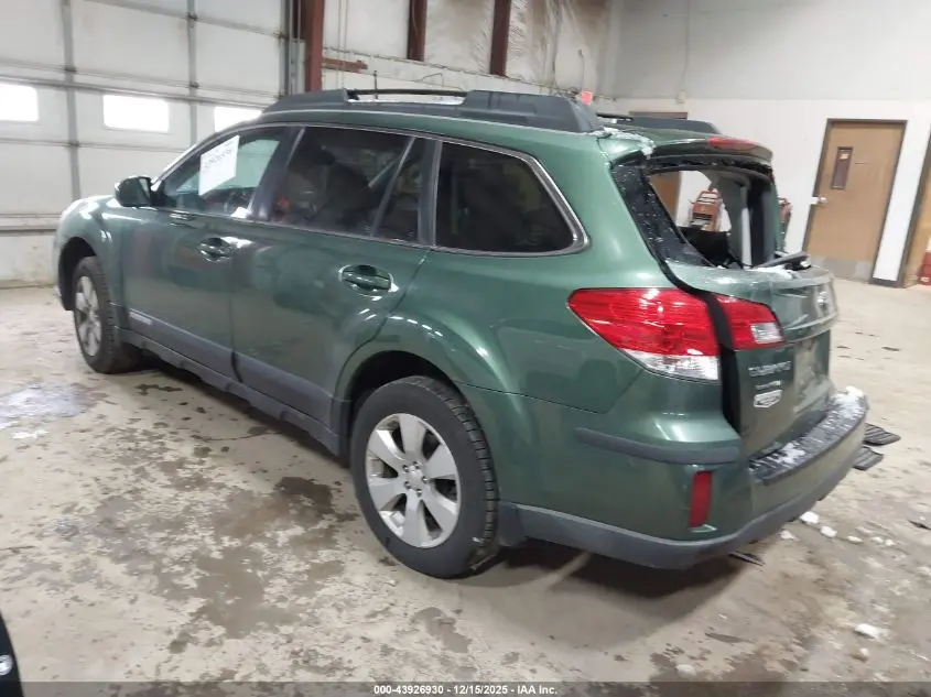 2010 SUBARU OUTBACK 2.5I LIMITED