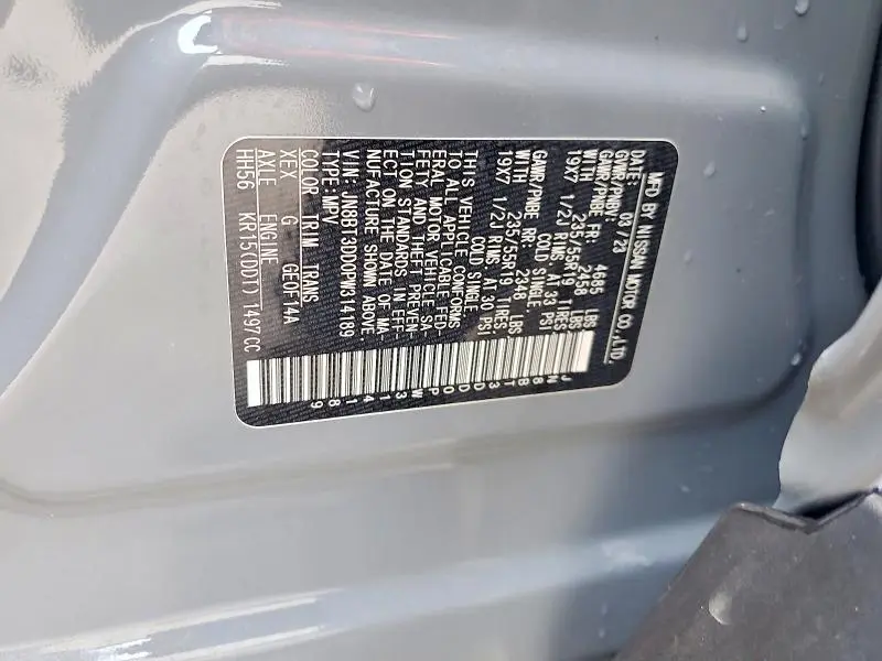 2023 NISSAN ROGUE PLATINUM  
