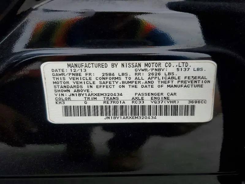 2014 INFINITI Q70 3.7  