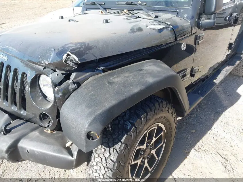 2018 JEEP WRANGLER JK UNLIMITED SPORT S 4X4