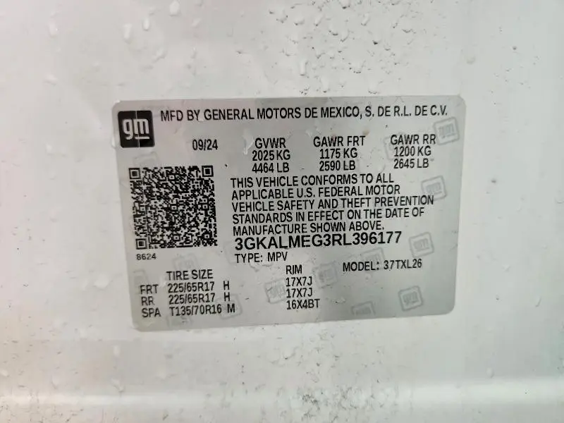 2024 GMC TERRAIN SLE  