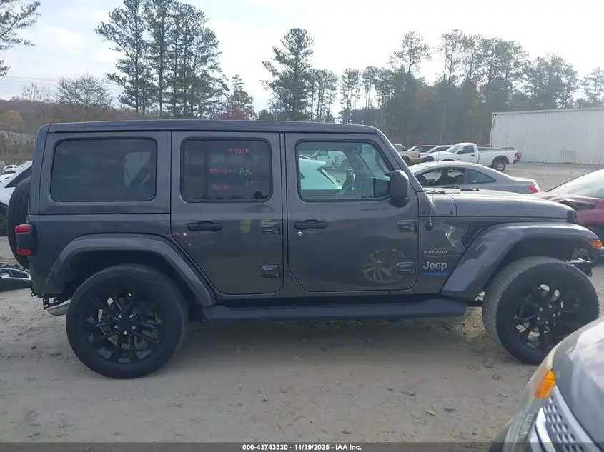2022 JEEP WRANGLER 4XE UNLIMITED SAHARA 4X4