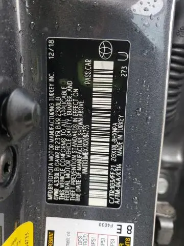 2019 TOYOTA C-HR XLE  