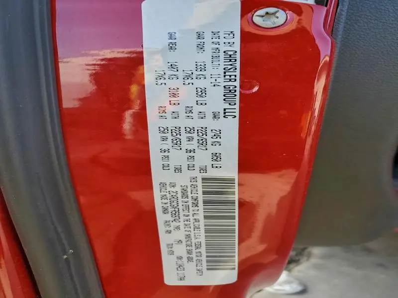 2015 DODGE GRAND CARAVAN SXT  