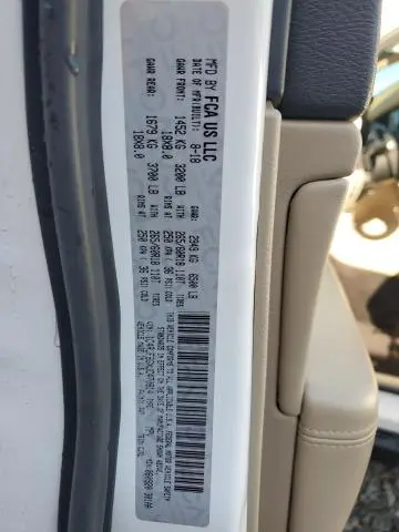 2018 JEEP GRAND CHEROKEE LIMITED  