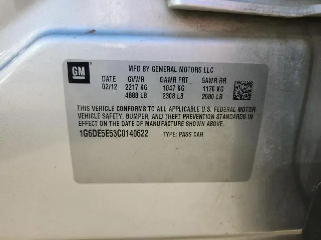 2012 CADILLAC CTS LUXURY COLLECTION  