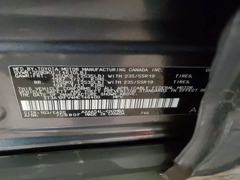 2021 TOYOTA RAV4 XLE PREMIUM  