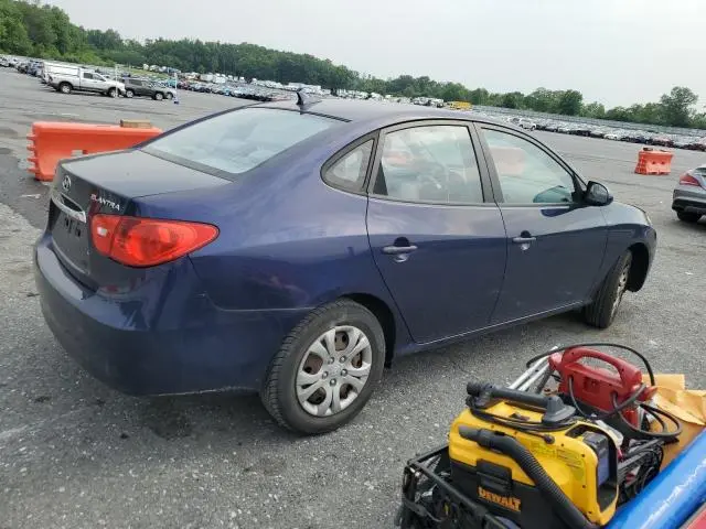 2010 HYUNDAI ELANTRA BLUE  