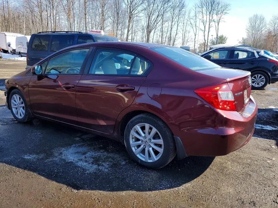 2012 HONDA CIVIC EX  