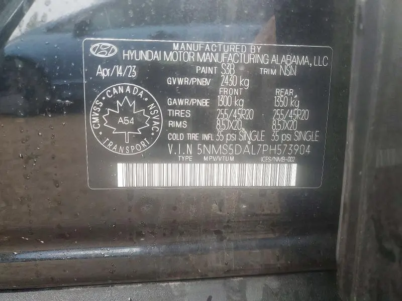 2023 HYUNDAI SANTA FE CALLIGRAPHY  