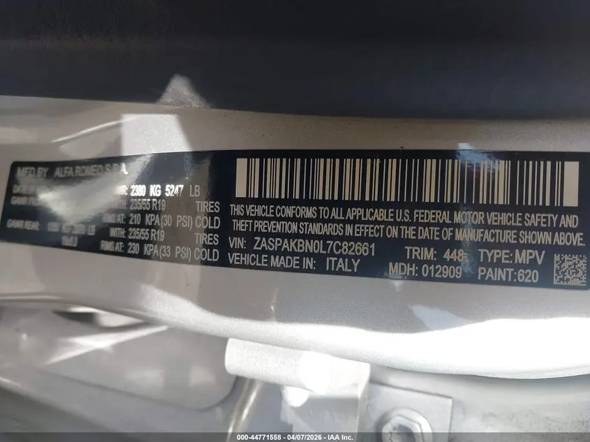 2020 ALFA ROMEO STELVIO TI AWD