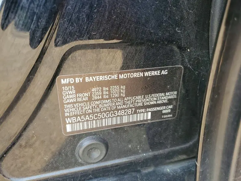2016 BMW 528 I  
