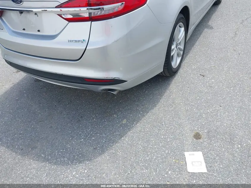 2018 FORD FUSION HYBRID S