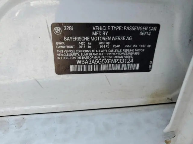 2014 BMW 328 I  