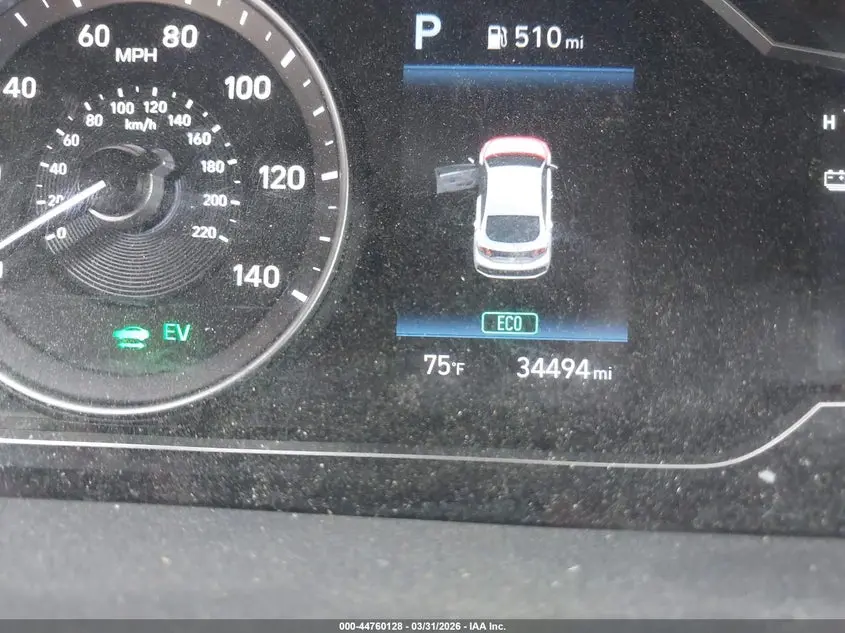2020 HYUNDAI IONIQ HYBRID BLUE