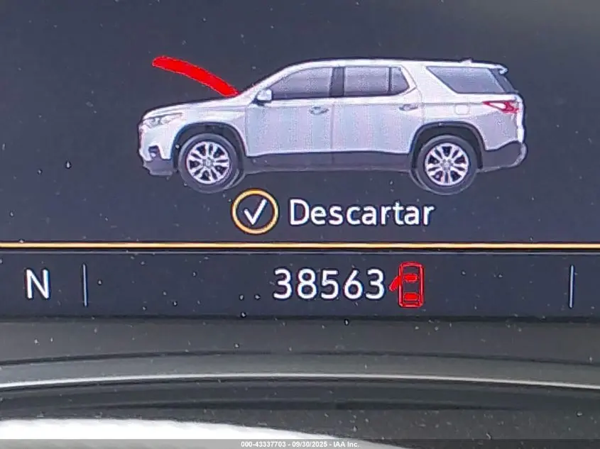 2021 CHEVROLET TRAVERSE AWD LT CLOTH