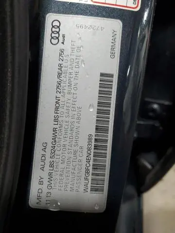 2014 AUDI A6 PREMIUM PLUS  