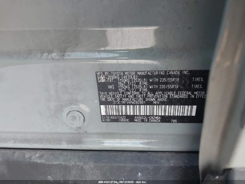 2023 TOYOTA RAV4 XLE PREMIUM