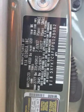 2023 KIA SPORTAGE X-PRO  