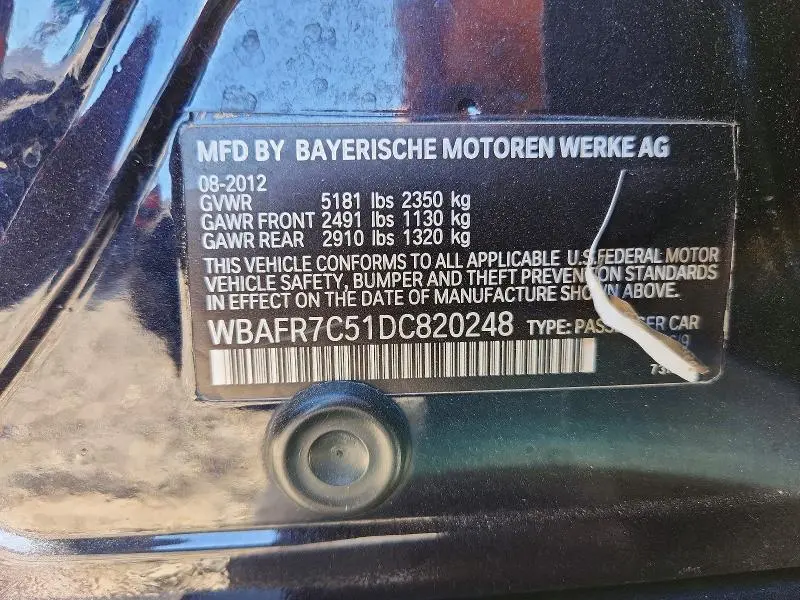 2013 BMW 535 I  