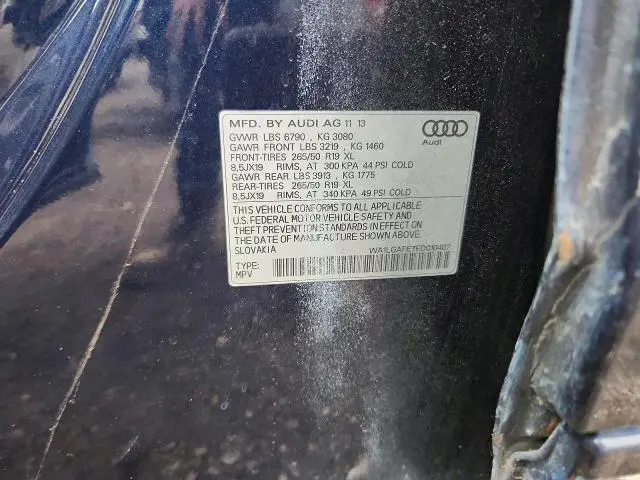 2014 AUDI Q7 PREMIUM PLUS  