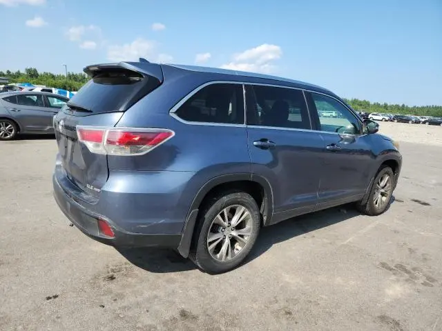 2015 TOYOTA HIGHLANDER XLE  