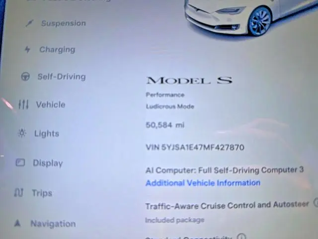 2021 TESLA MODEL S   