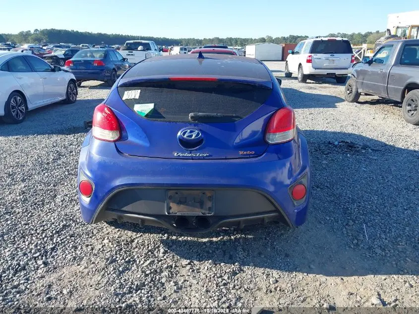 2013 HYUNDAI VELOSTER TURBO W/BLACK