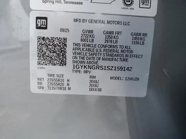 2025 CADILLAC XT5 SPORT  