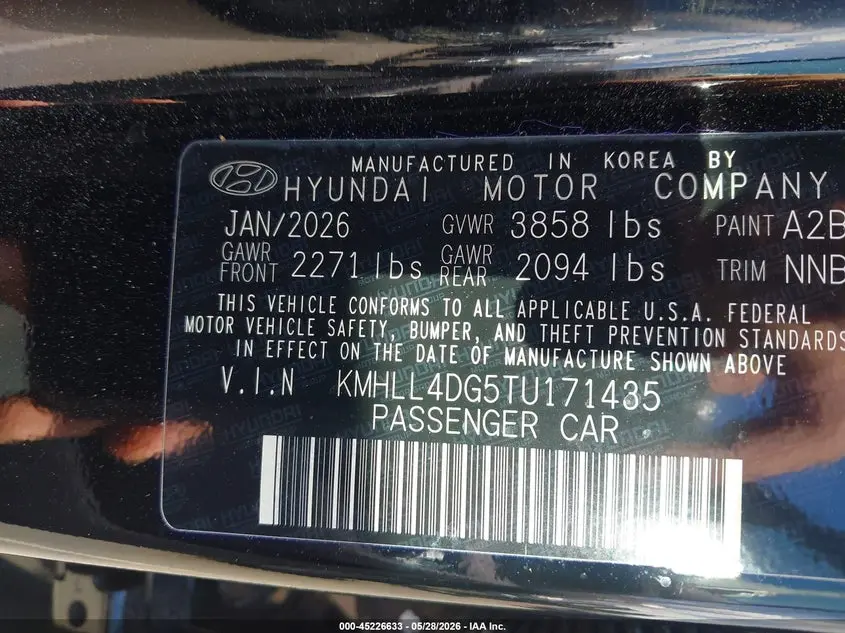 2026 HYUNDAI ELANTRA SE