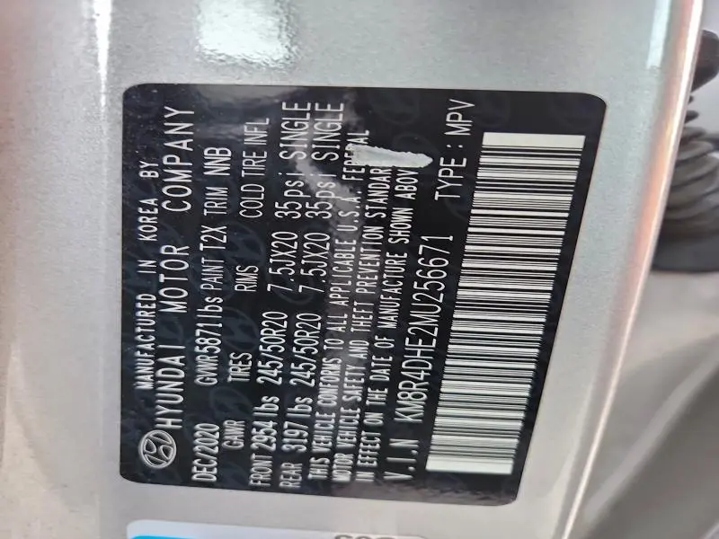 2021 HYUNDAI PALISADE SEL  