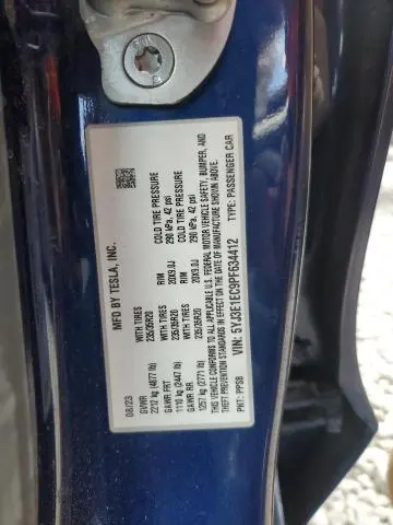 2023 TESLA MODEL 3   