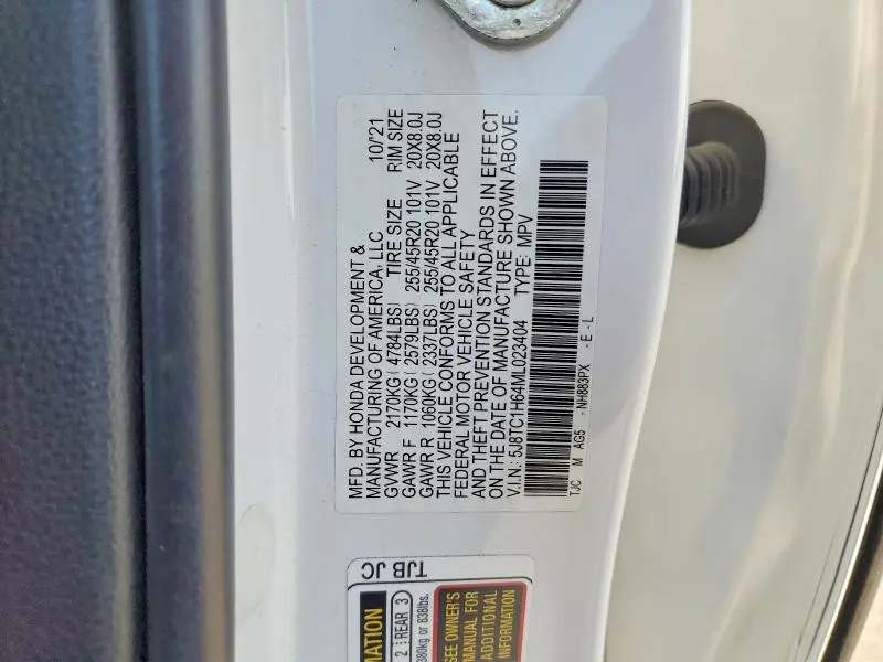 2021 ACURA RDX A-SPEC  