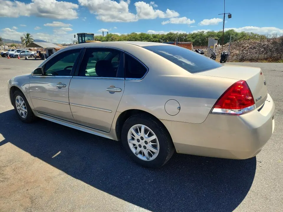 2010 CHEVROLET IMPALA POLICE  