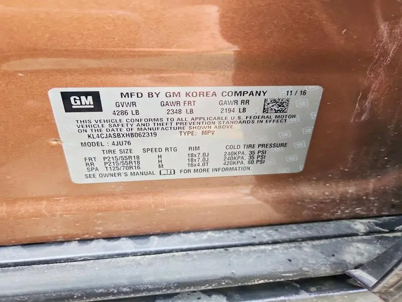2017 BUICK ENCORE PREFERRED  